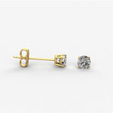 Moissanite Stud Earring