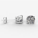 Earth- Mined Natural Diamond - Diamond Stud