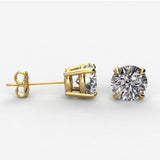 Earth- Mined Natural Diamond - Diamond Stud