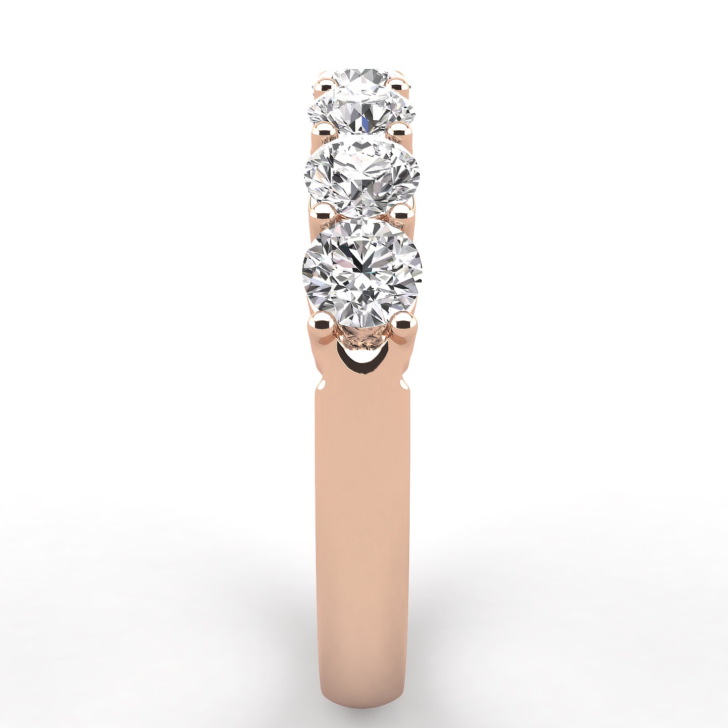 Shared Prong Diamond Band 1.00ct