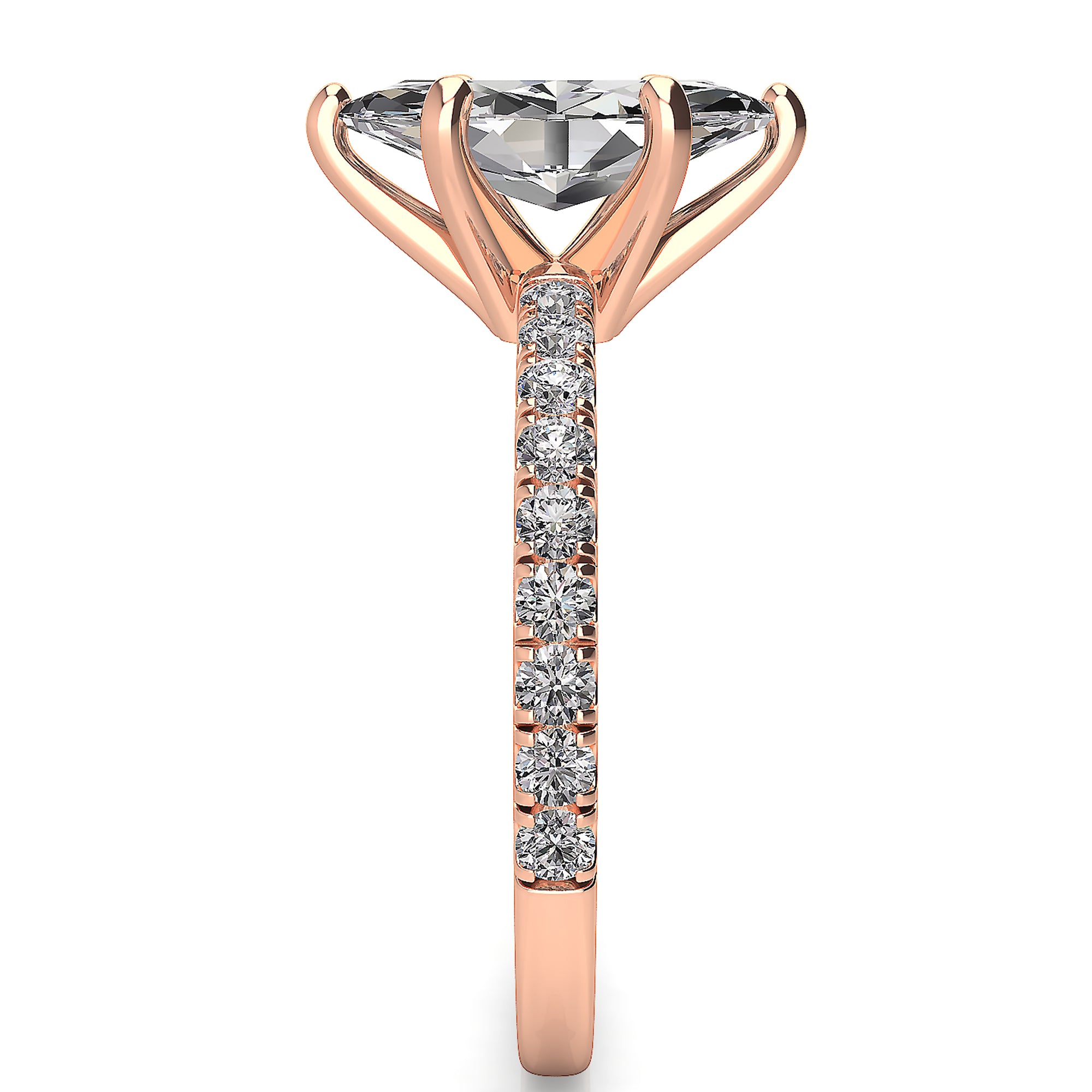 Marquise Solitaire Classic Engagement Ring