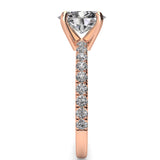 Oval Solitaire Classic Engagement Ring