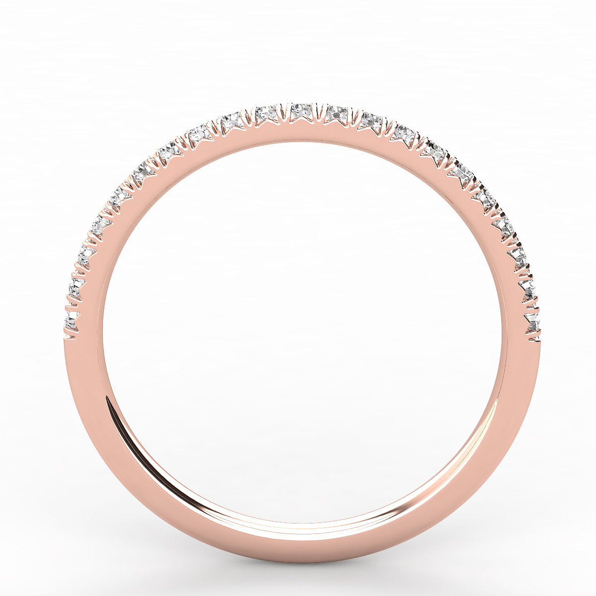 Petite Pavé Wedding Band 0.17ct
