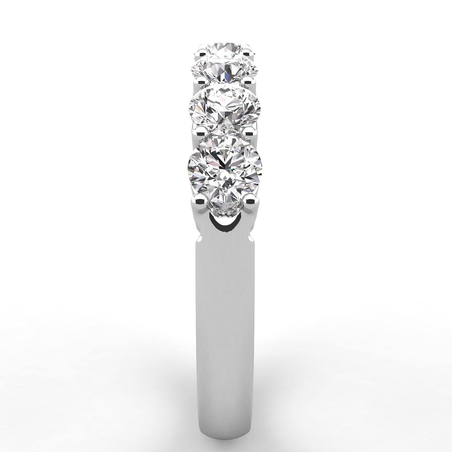 Shared Prong Diamond Band 1.00ct