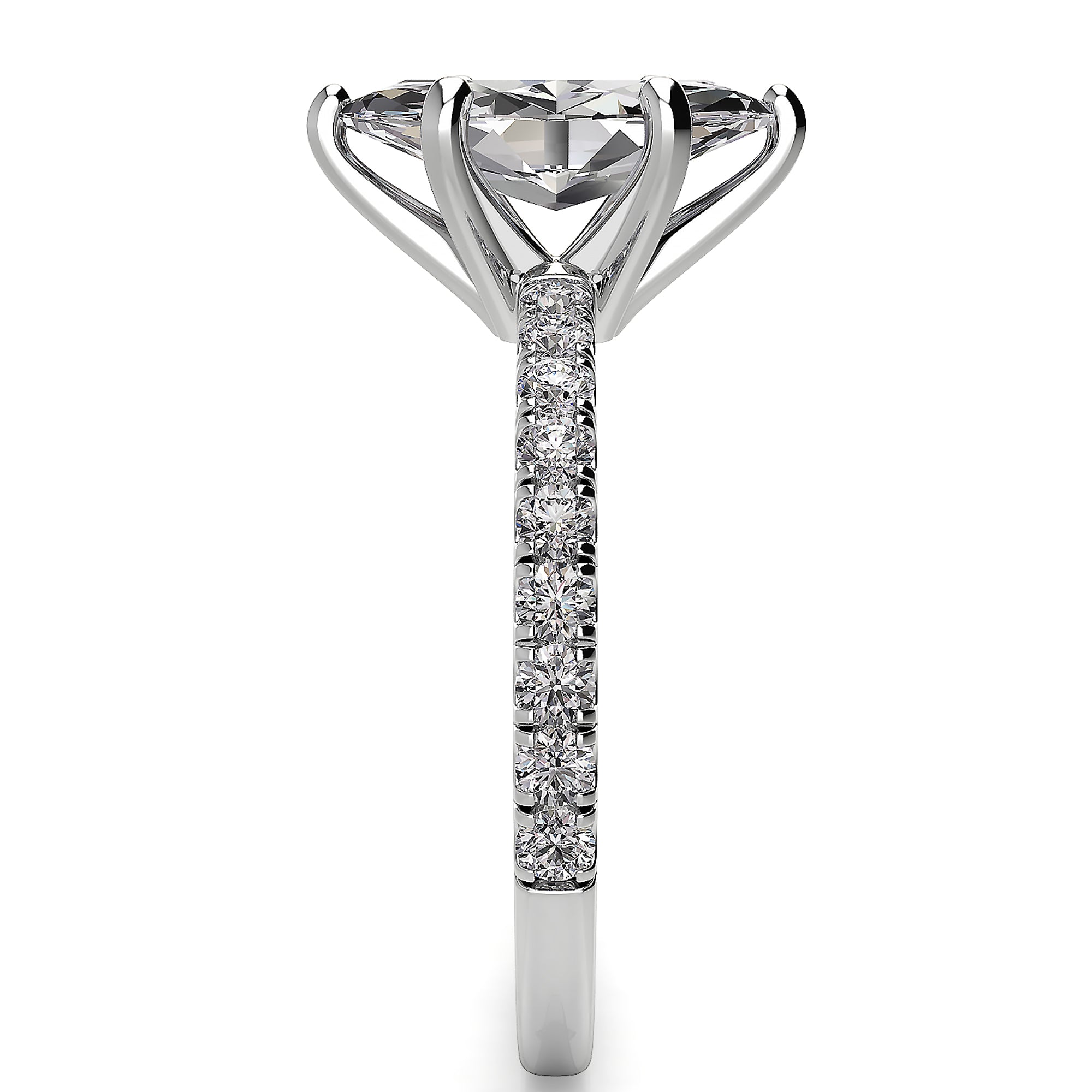 Marquise Solitaire Classic Engagement Ring