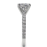 Princess Solitaire Classic Engagement Ring