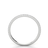 Prong Set Wedding Band 0.16ct