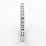 Diamond Straight Wedding Band