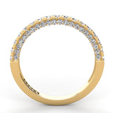 French Pavé Wedding Band 0.56ct