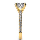 Oval Solitaire Classic Engagement Ring