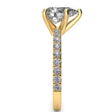 Pear Solitaire Classic Engagement Ring