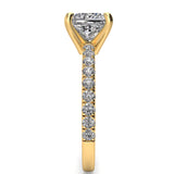Princess Solitaire Classic Engagement Ring