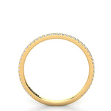 Prong Set Wedding Band 0.16ct