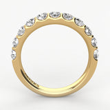 Shared Prong Diamond Wedding Band 11 Stones .75ct