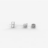 Earth- Mined Natural Diamond - Diamond Stud