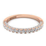 French Pavé Wedding Band 0.56ct