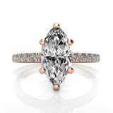 Marquise Solitaire Classic Engagement Ring