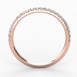 Diamond Straight Wedding Band