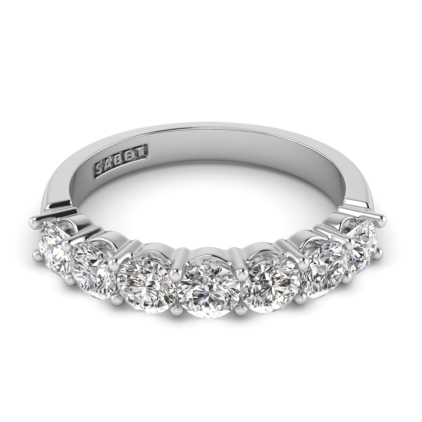 Shared Prong Diamond Band 1.00ct