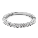 French Pavé Wedding Band 0.56ct