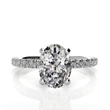 Oval Solitaire Classic Engagement Ring