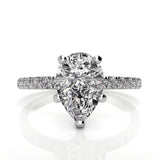 Pear Solitaire Classic Engagement Ring