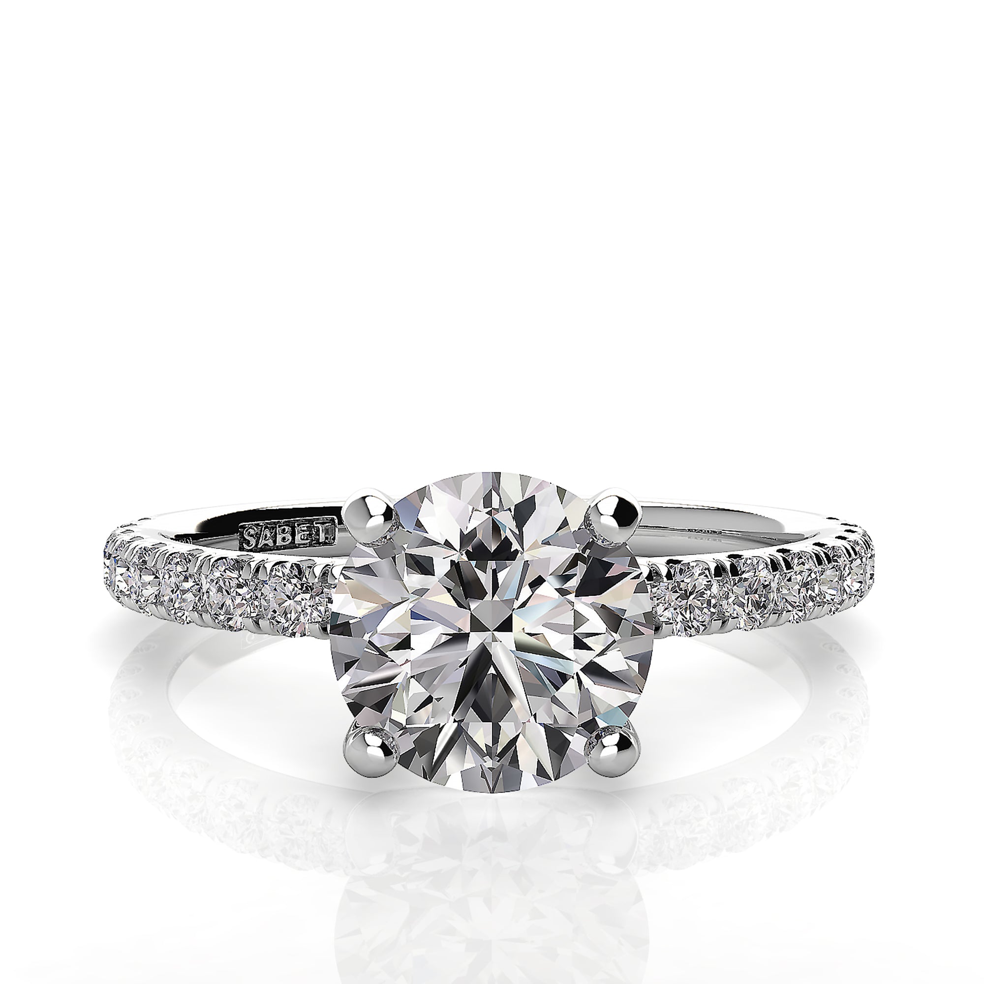 Round Solitaire Classic Engagement Ring