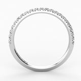 Diamond Straight Wedding Band