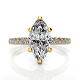 Marquise Solitaire Classic Engagement Ring
