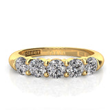 Five Stone Diamond Band 0.75ct