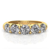 Five Stone Diamond Band 1.25ct