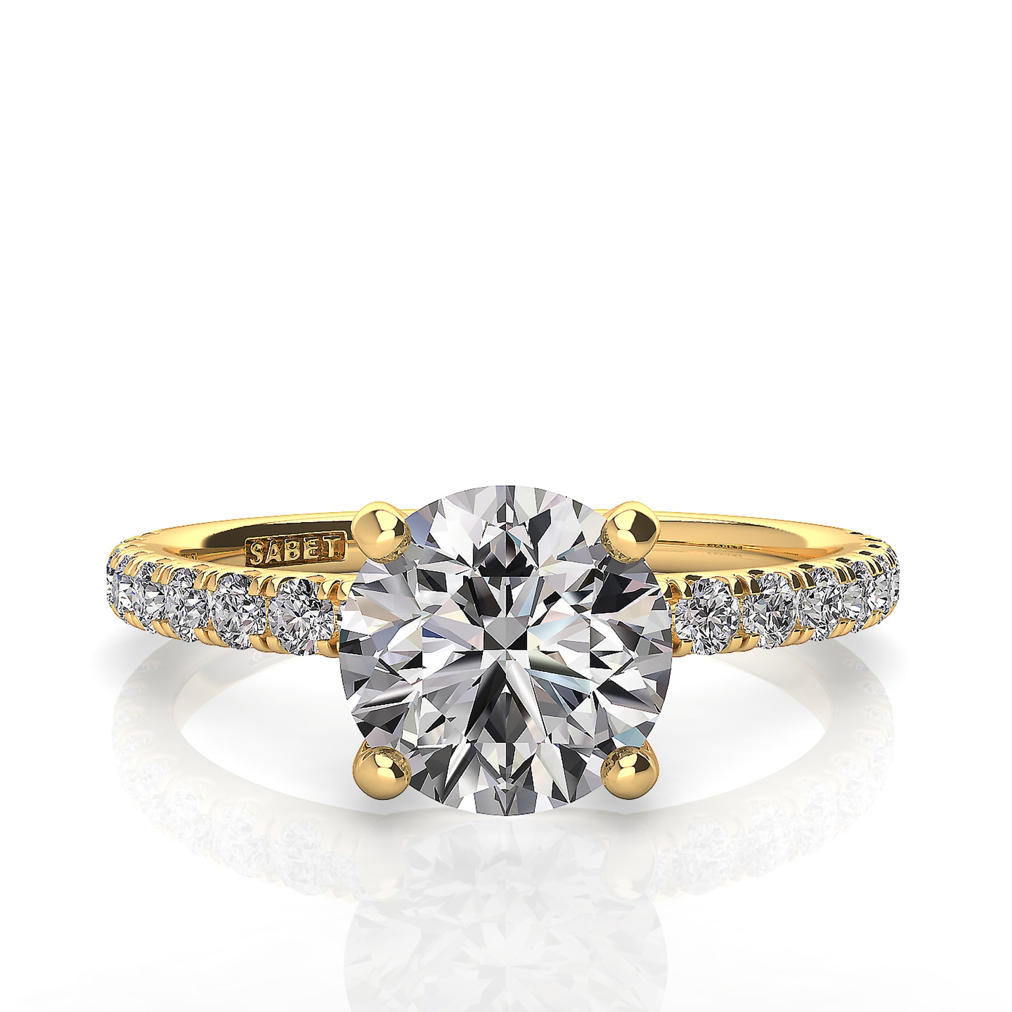 Round Solitaire Classic Engagement Ring
