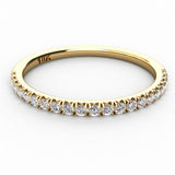 Petite Pavé Wedding Band 0.17ct