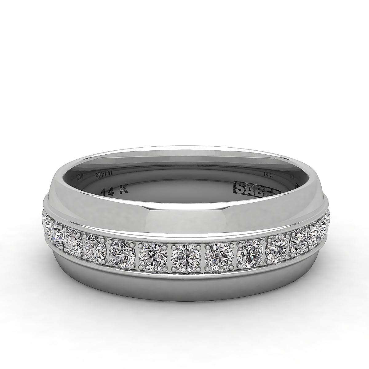 Men's Eternity "Thunder" Wedding Band 1.08ct