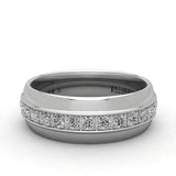 Men's Eternity "Thunder" Wedding Band 1.08ct