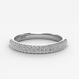 Micro Pavé Wedding Band 0.44ct