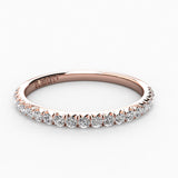 Diamond Straight Wedding Band