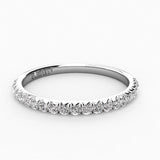 Diamond Straight Wedding Band
