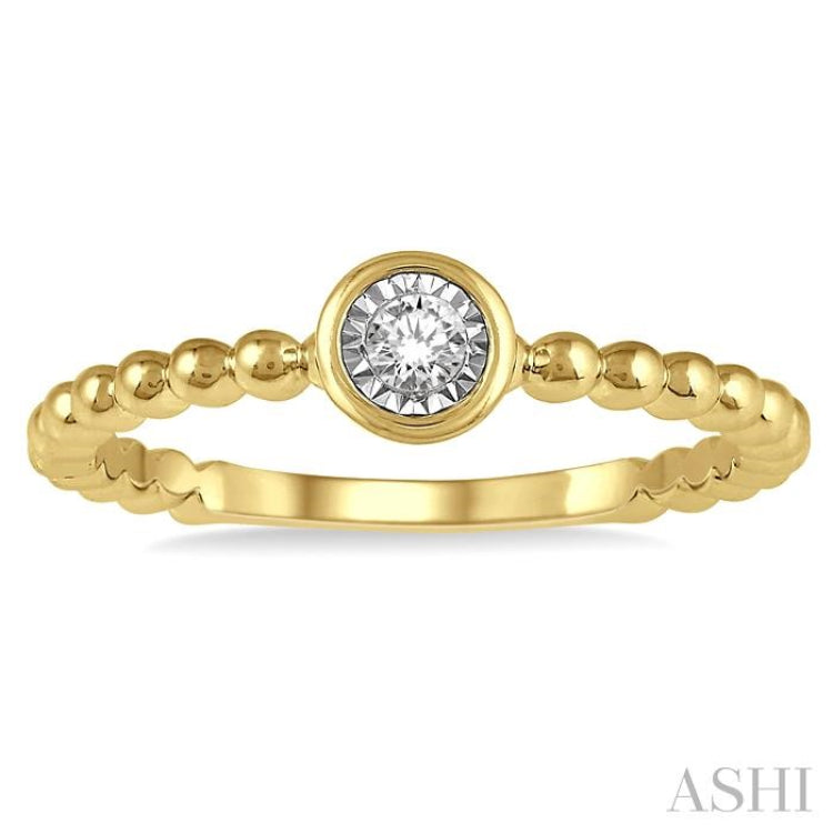 Light Weight Diamond Promise Ring