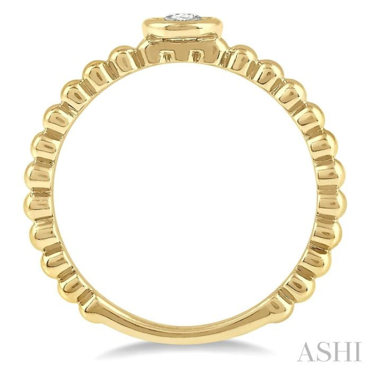 Light Weight Diamond Promise Ring