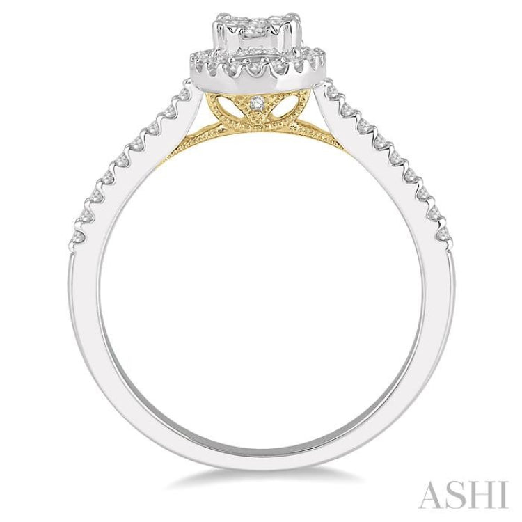 Oval Shape Lovebright Essential Diamond Ring