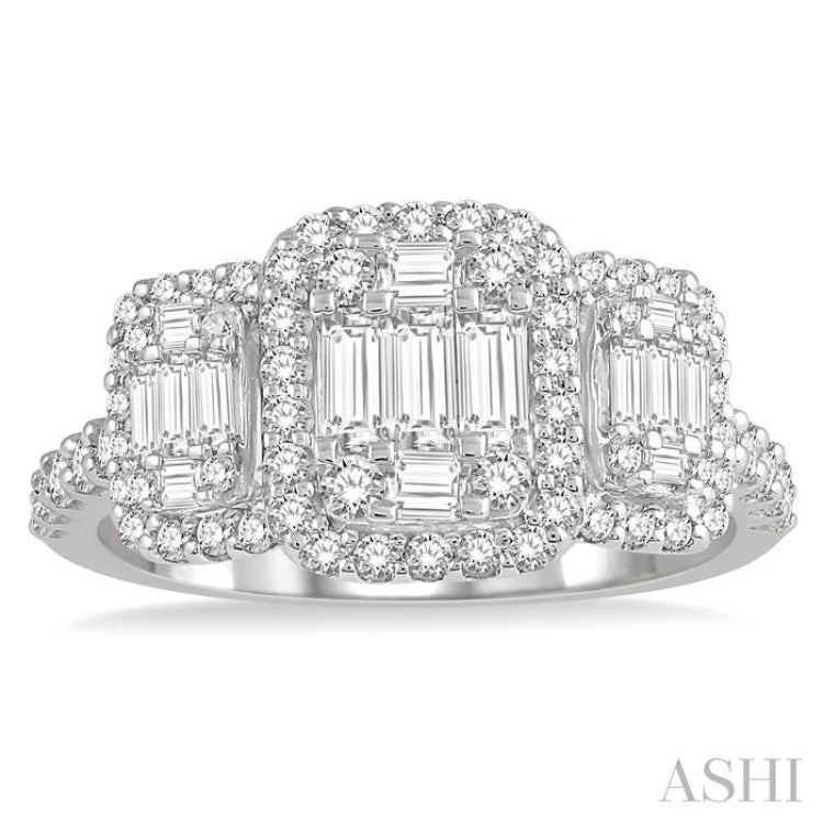 Past Present & Future Fusion Diamond Ring