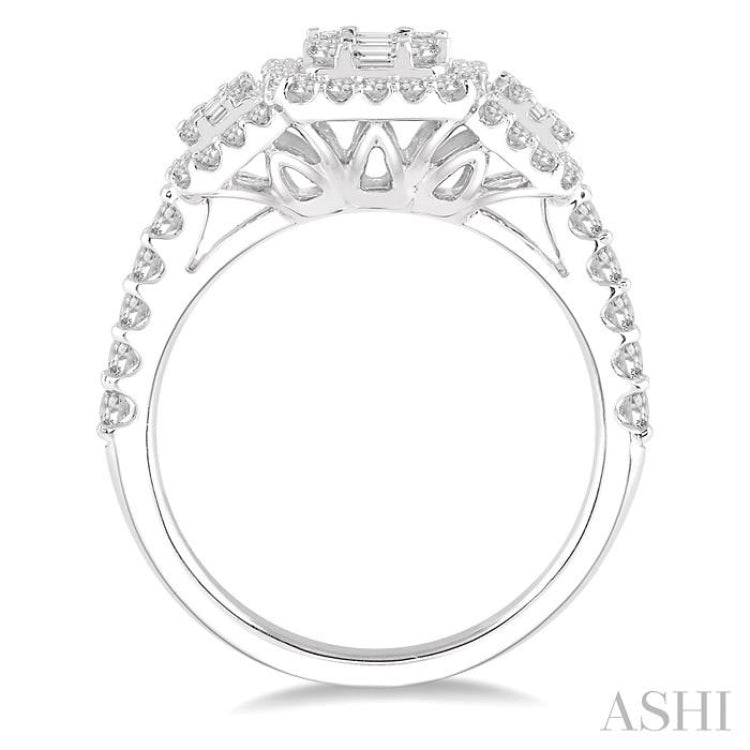 Past Present & Future Fusion Diamond Ring