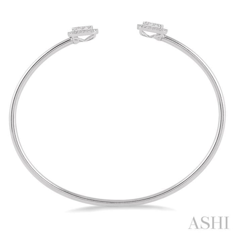 Lovebright Essential Cuff Open Diamond Bangle