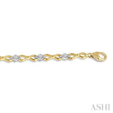 Diamond Illusion Plate Bracelet