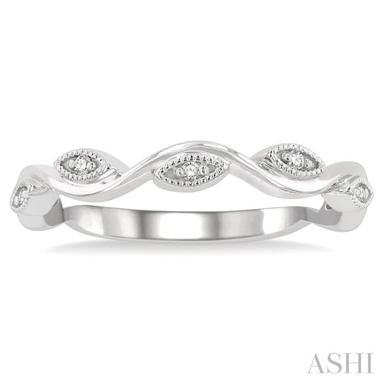 Stackable Light Weight Diamond Band