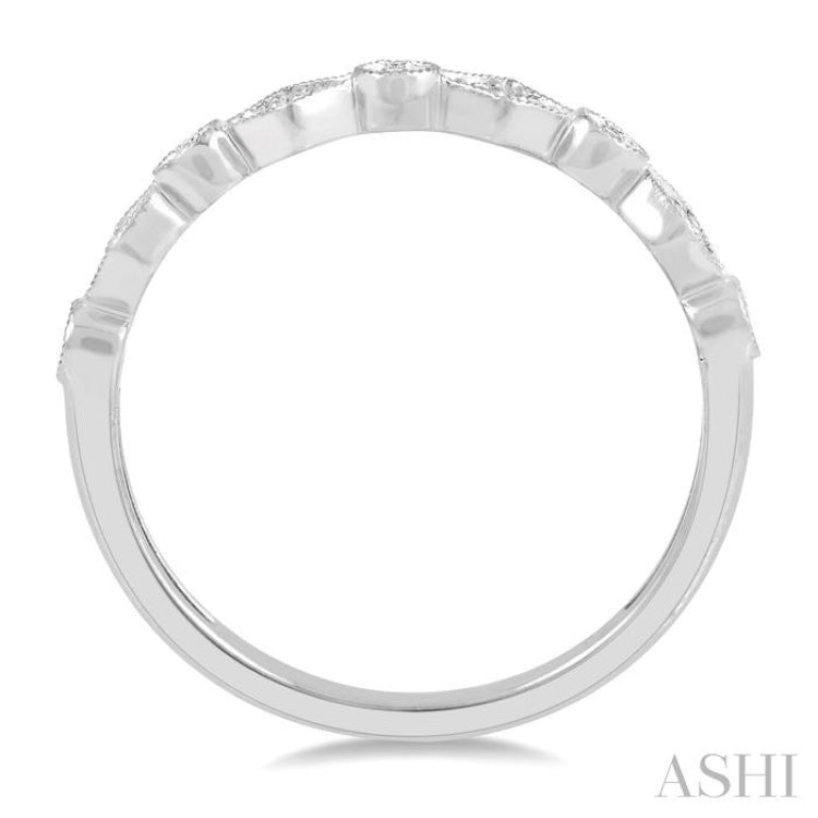 Stackable Light Weight Diamond Band
