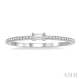Stackable Light Weight Diamond Band