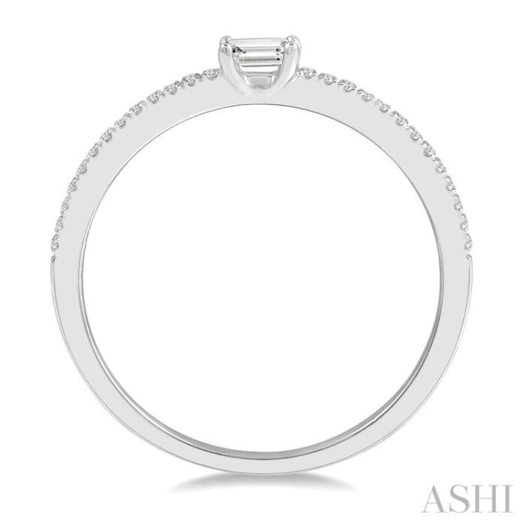 Stackable Light Weight Diamond Band