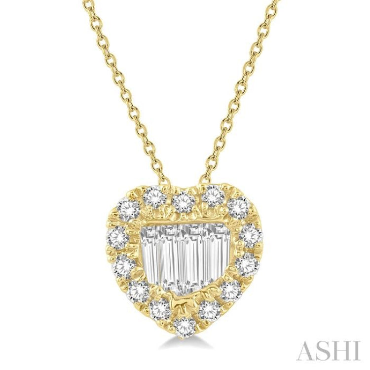 Heart Shape Diamond Fashion Pendant